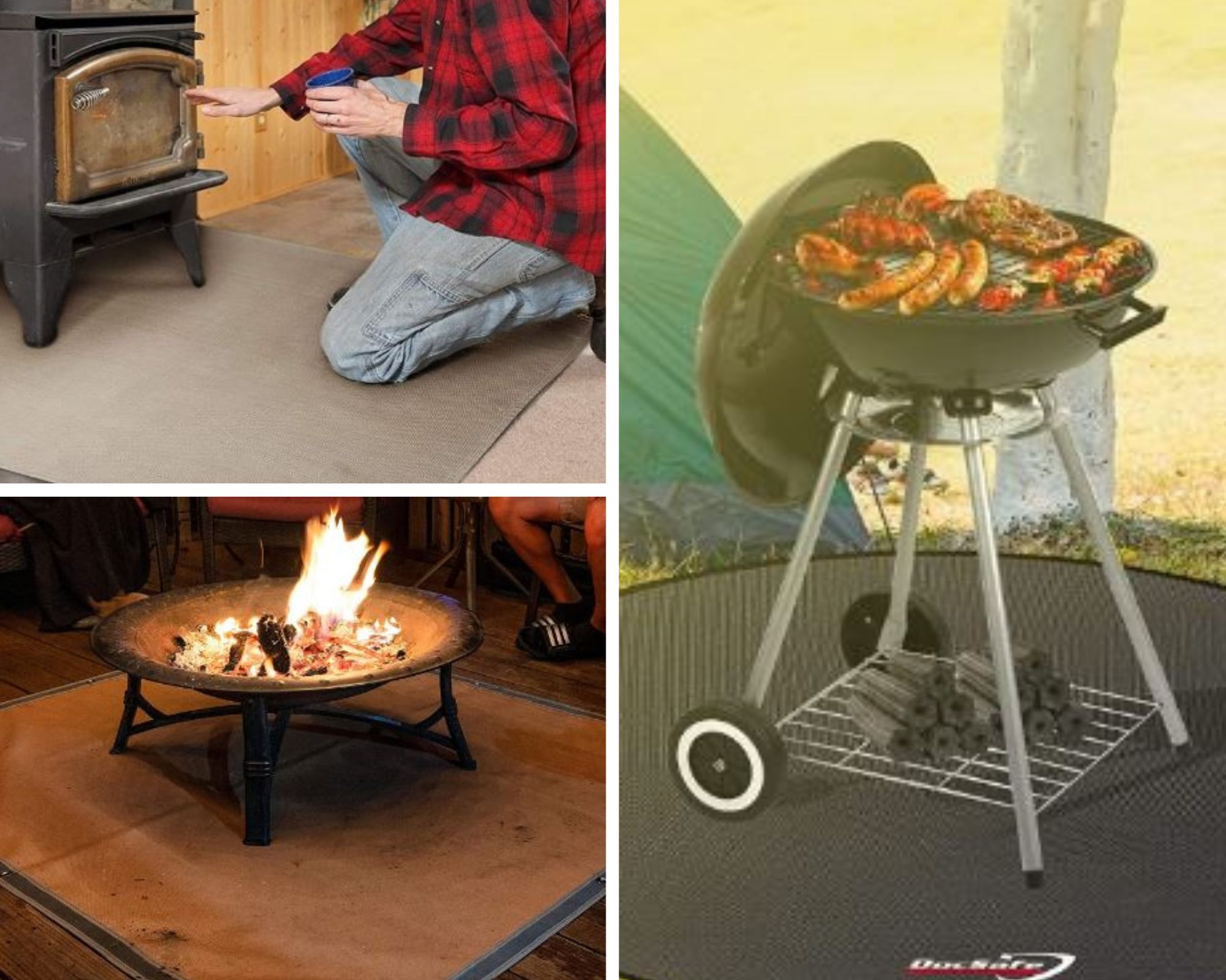 Protect Your Deck Floor From Fire Splinters: Consider a Fire Pit Mat!
