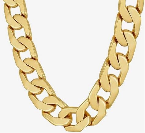 Gold Necklace For Men; Why Should Girls Have All The Bling?