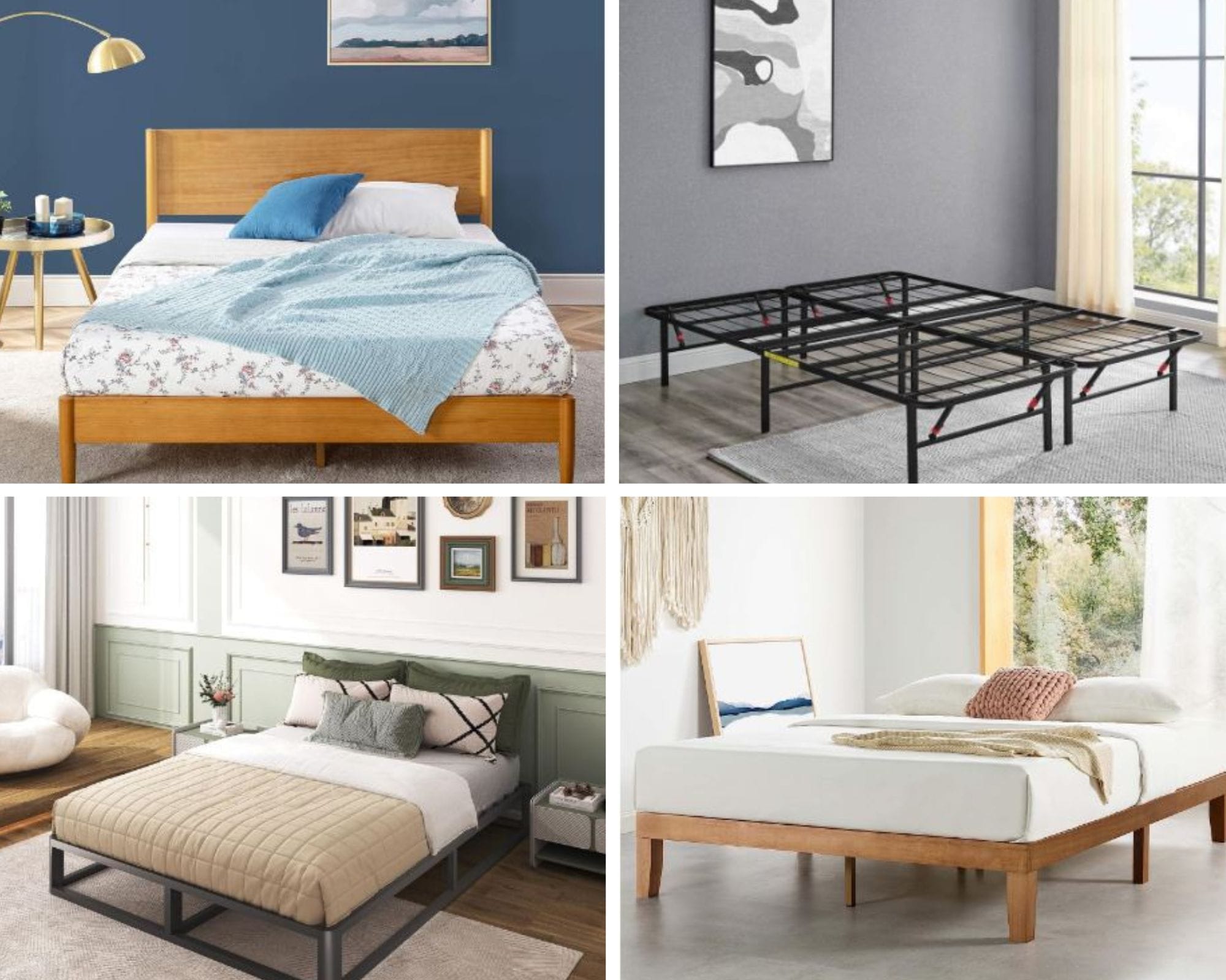 Your Bed Frame Sets Your Bedroom's Style, Rustic or Modern!
