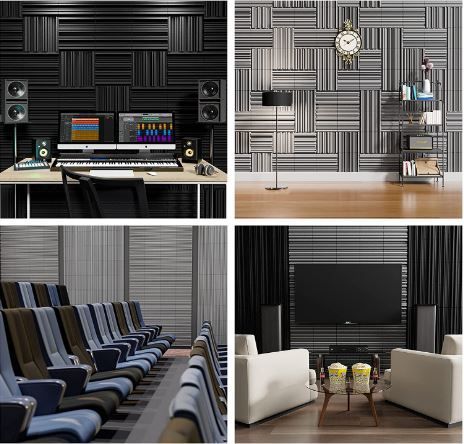 Acoustic Foam to Reduce the Sound Bouncing Off the Walls!