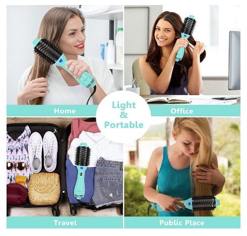 Best Hot Air Brush Combines a Hairbrush With a Blow Dryer!