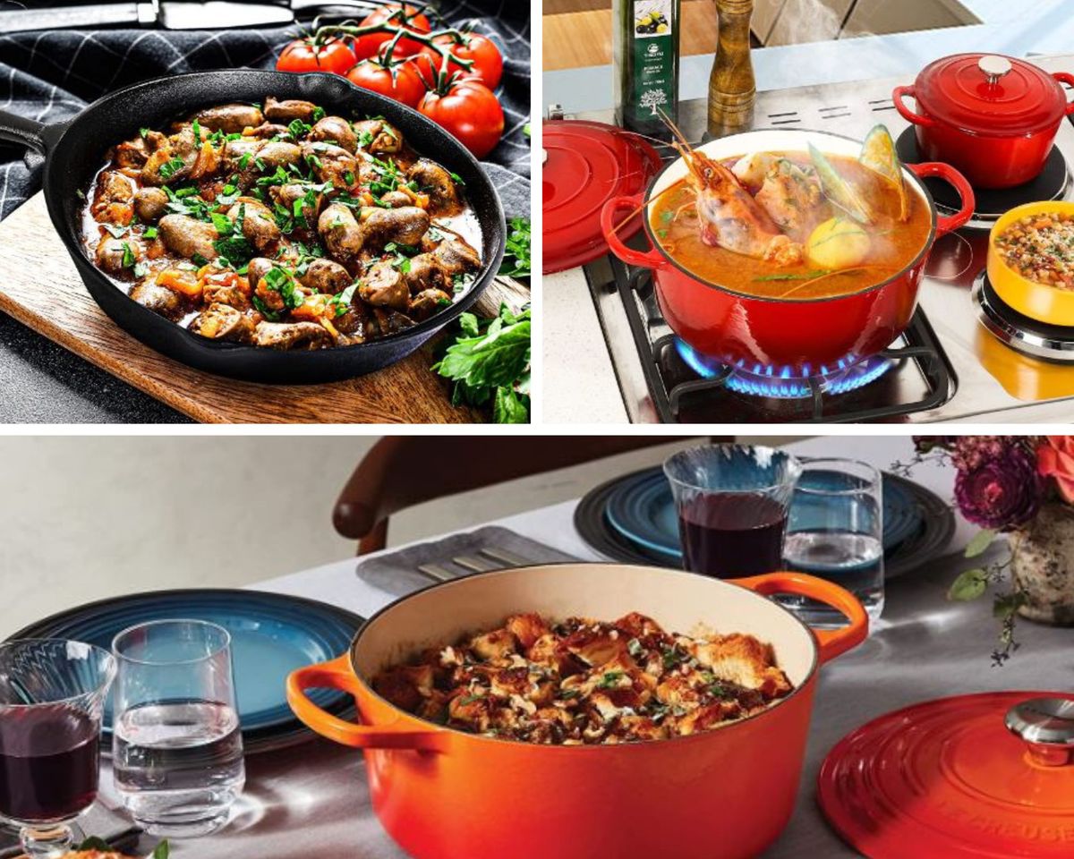 Why Cast Iron Cookware? It Gets Very Hot and Stays Hot!