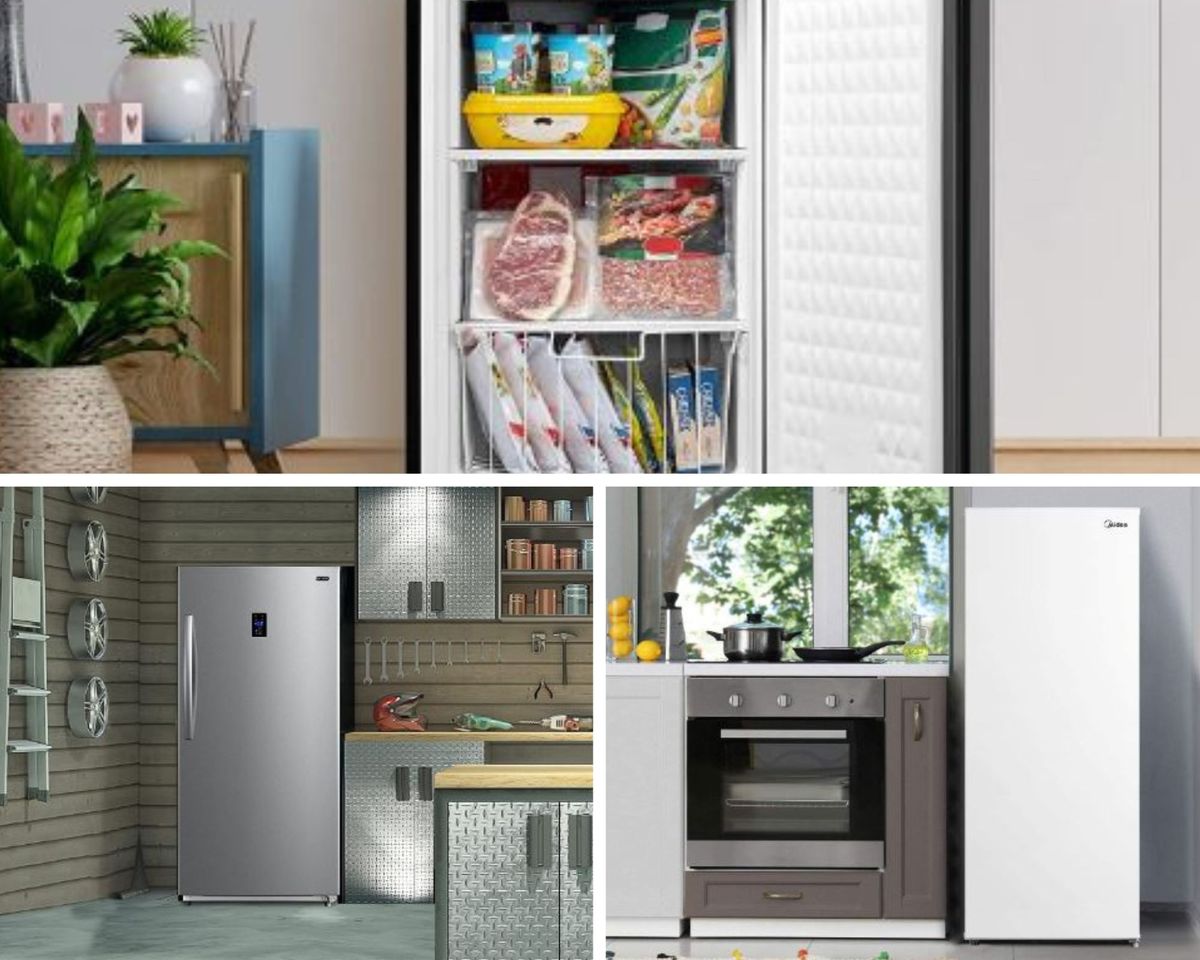Why an Upright Freezer? The Shelving Allows for Easier Storage!