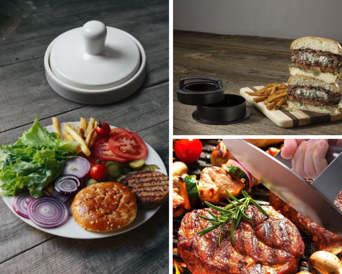Maximize Burger Consistency-Shaped Burgers With a Hamburger Press!