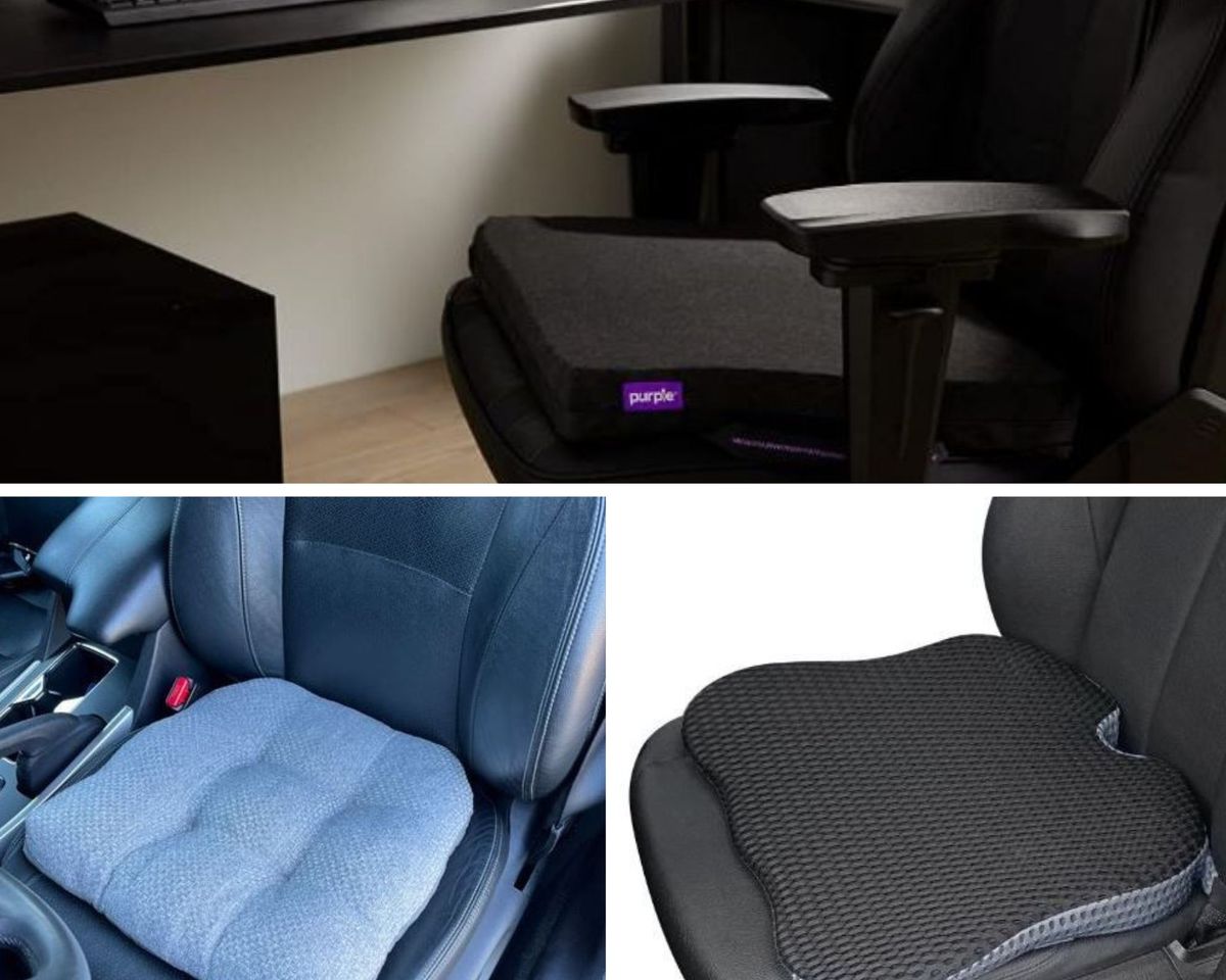 Is Your Seat Hard? It's More Comfortable With a Seat Cushion!