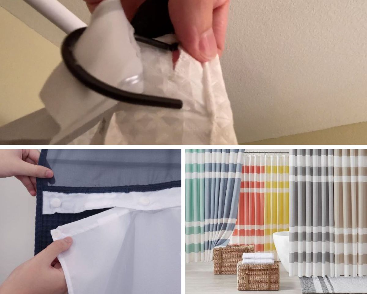 A Shower Curtain: It Provides Both Privacy and Aesthetic Appeal!