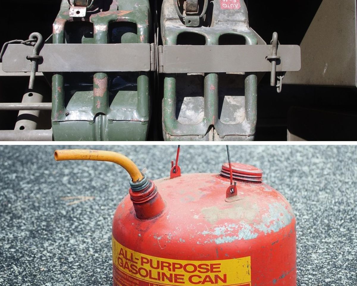 Be Prepared And Never Be Stuck Without Gas - Get a Gas Can!