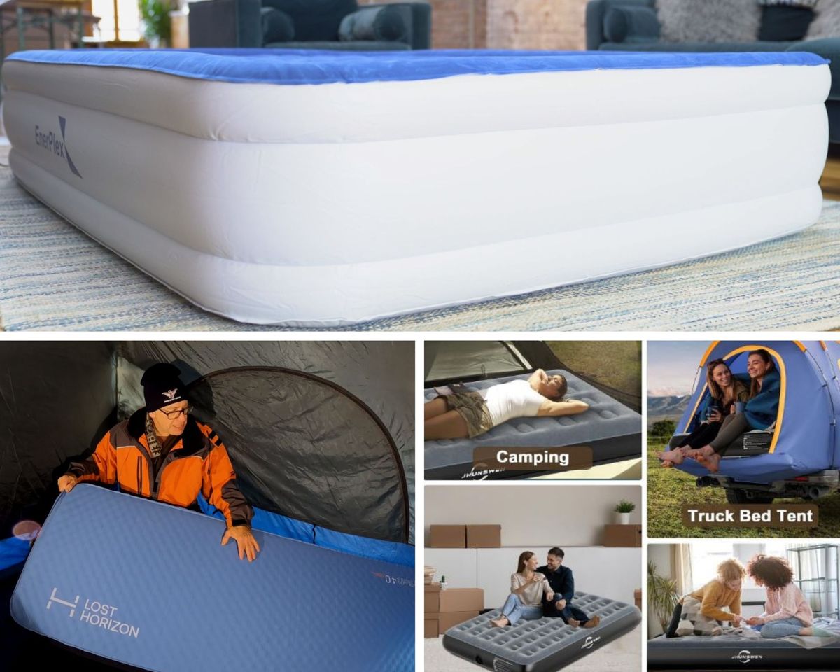 A Camping Air Mattress: Portable, Versatile, and Low-Maintenance!