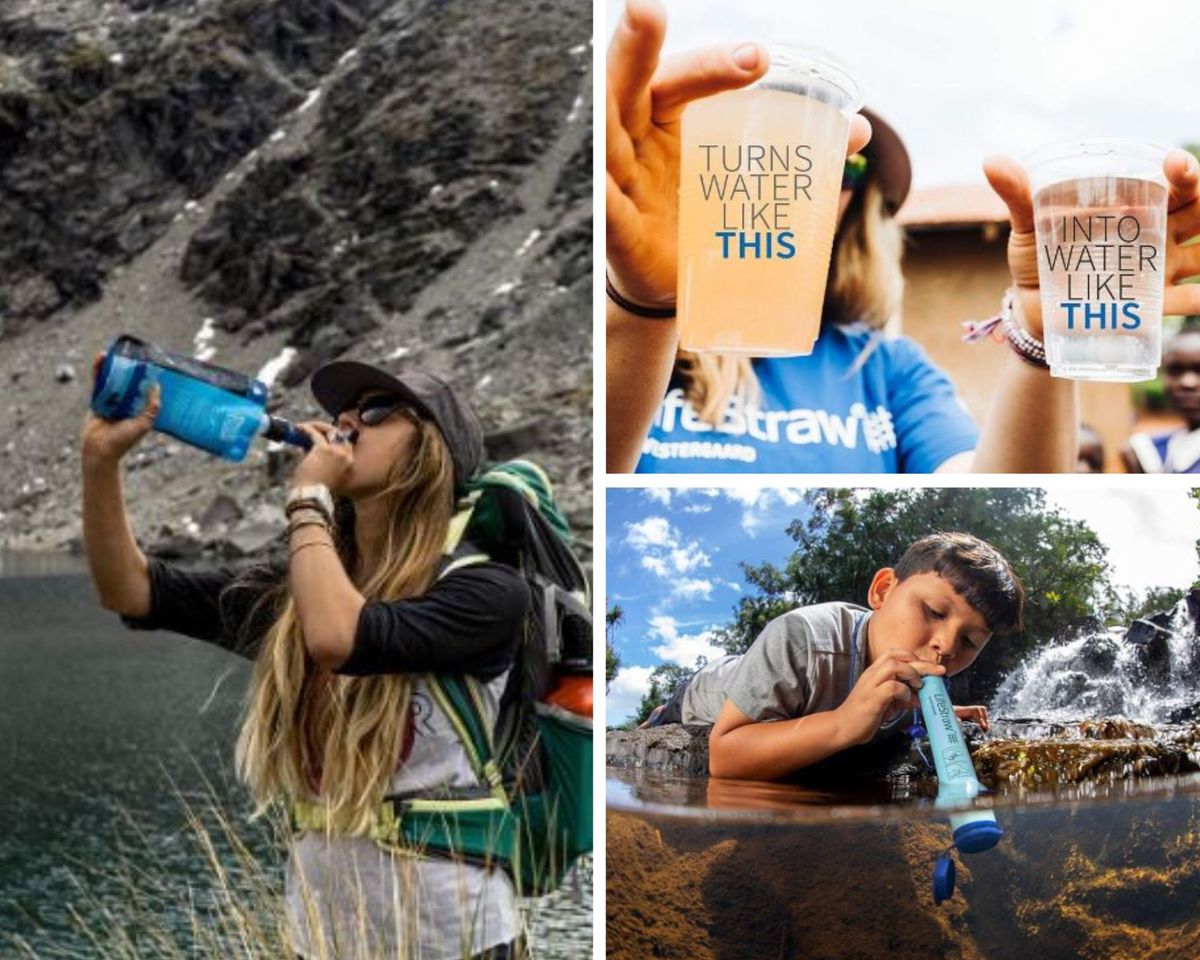 Backpacking Water Filter: Guard Against Viruses, Bacteria & Protozoa.