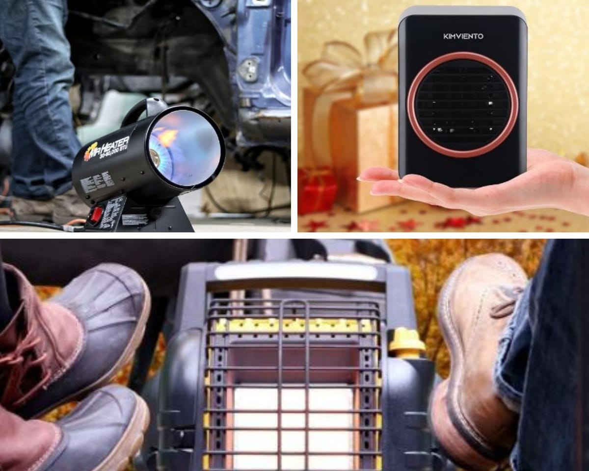 Camping in The Cold? No Problem Use a Battery Powered Heater!