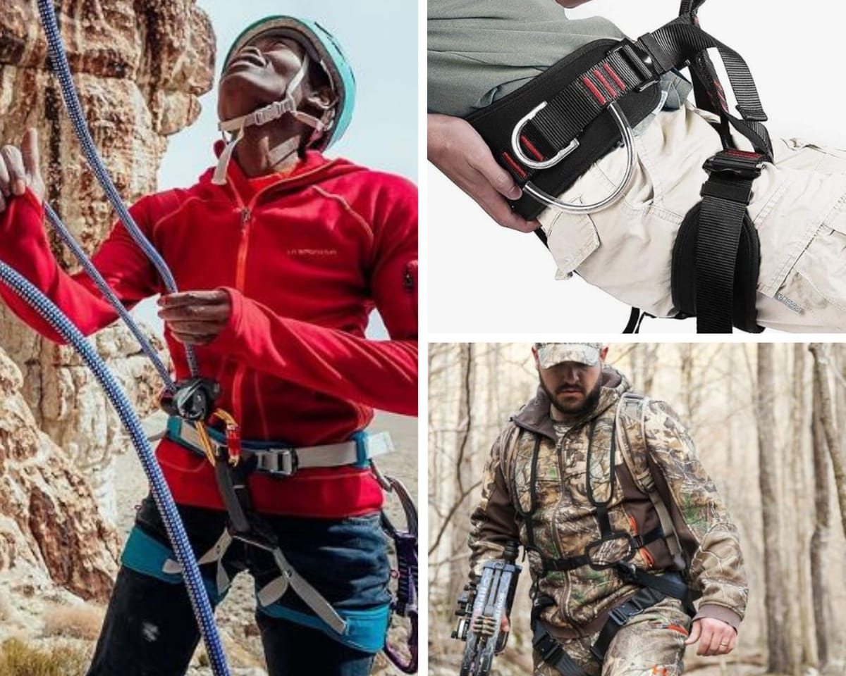 If You Do Any Sort of Climbing, You Need a Climbing Harness!