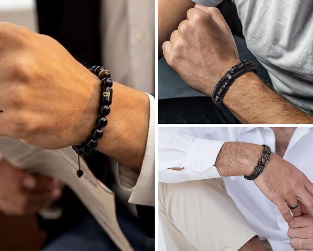 Bracelets For Men; Perfect For Any Occasion, Any Style, Any Day.