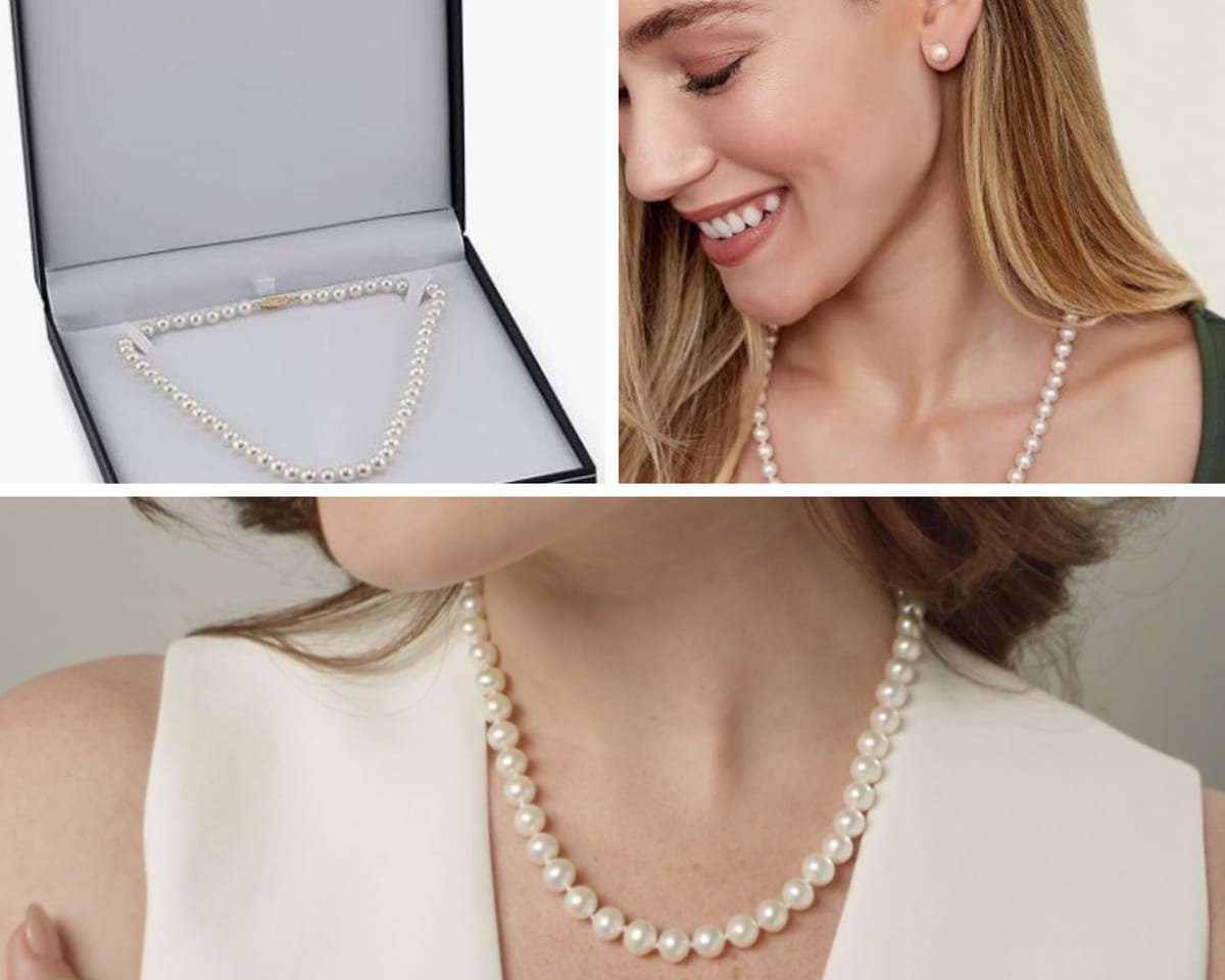 Elevate Every Outfit With the Timeless Elegance of a Pearl Necklace!