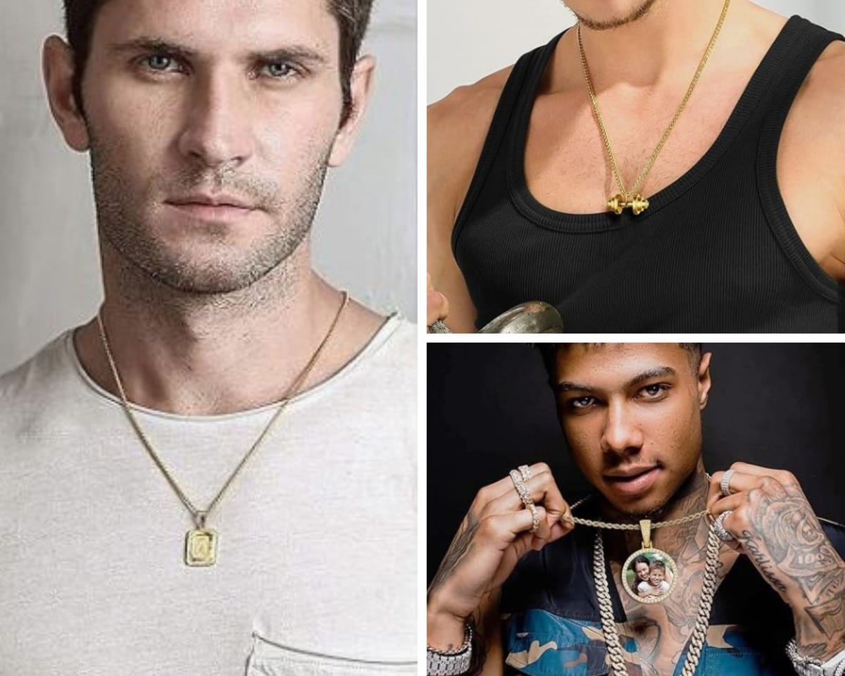 Gold Necklace For Men; Why Should Girls Have All The Bling?